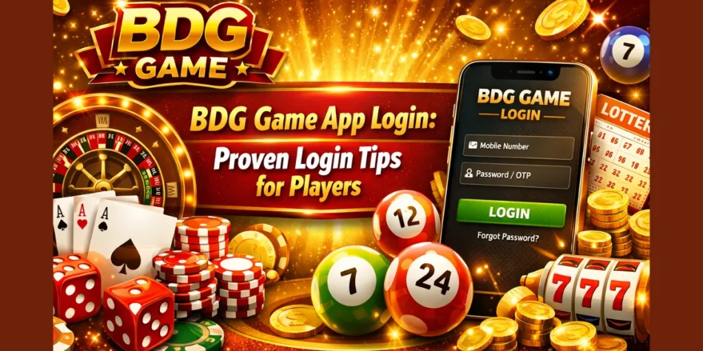 BDG Game App Login