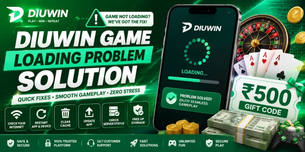 Diuwin Game Loading Problem solution